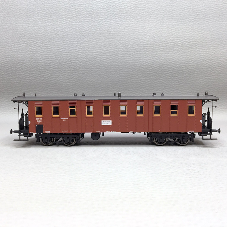 Voiture voyageur X4, SBB, Ep. III - BRAWA 45712 - HO 1/87