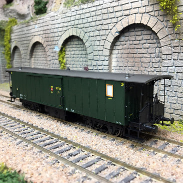 Wagon à bagage F4, SBB, Ep. II - BRAWA 45715 - HO 1/87