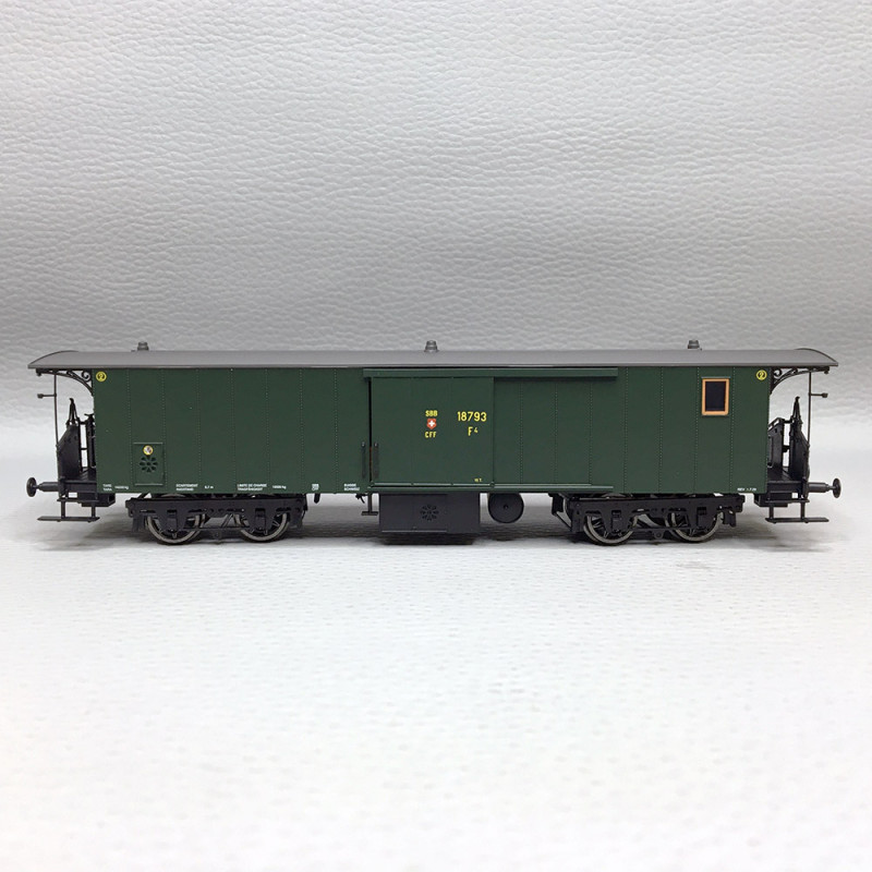 Wagon à bagage F4, SBB, Ep. II - BRAWA 45715 - HO 1/87