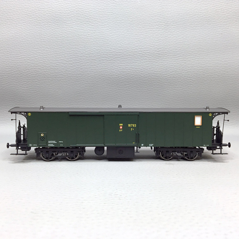 Wagon à bagage F4, SBB, Ep. II - BRAWA 45715 - HO 1/87