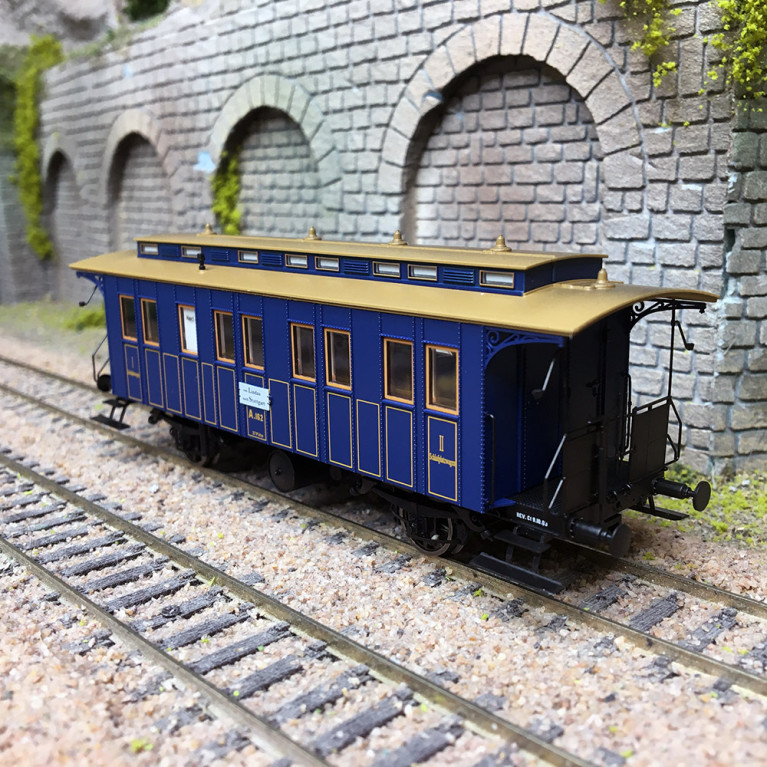 Voiture couchette A K.W. St. E., Ep. I - BRAWA 45619 - HO 1/87
