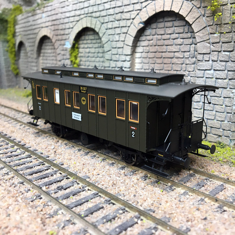 Voiture voyageur Bi DRG, Ep. II - BRAWA 45621 - HO 1/87