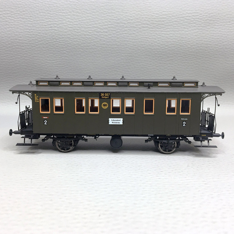 Voiture voyageur Bi DRG, Ep. II - BRAWA 45621 - HO 1/87