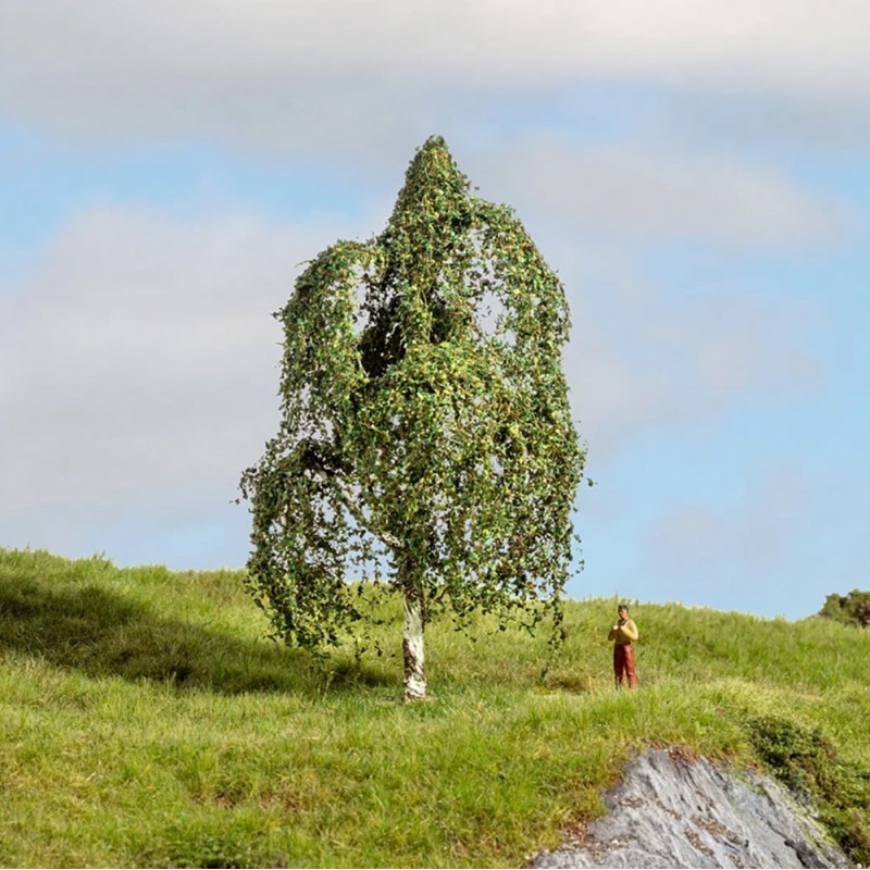 Arbre Bouleau argenté, hauteur 12 cm "Noch Master" - NOCH 20121
