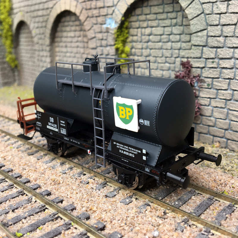 Wagon-citerne ZP "BP", DB, Ep. III - BRAWA 50851 - HO 1/87