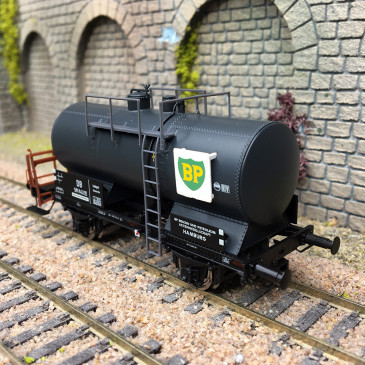 Wagon-citerne ZP "BP", DB, Ep. III - BRAWA 50851 - HO 1/87