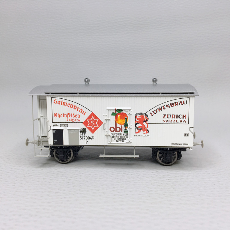 Wagon couvert K2 "Salmenbräu", SBB, Ep. III - BRAWA 50972 - HO 1/87