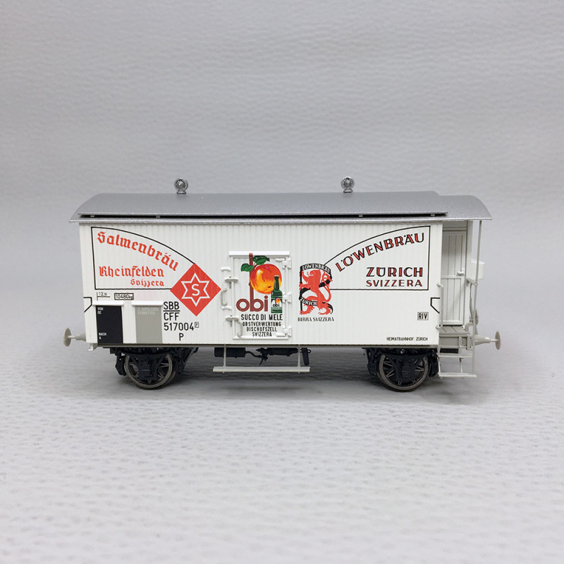 Wagon couvert K2 "Salmenbräu", SBB, Ep. III - BRAWA 50972 - HO 1/87