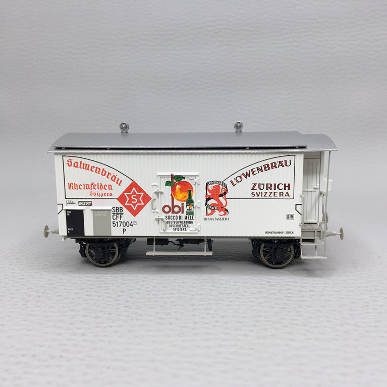 Wagon couvert K2 "Salmenbräu", SBB, Ep. III - BRAWA 50972 - HO 1/87
