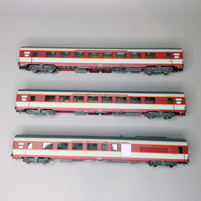 3 Voitures Grand Confort, TEE "Le Kléber", Ep. IV - JOUEF HJ4192 - HO 1/87