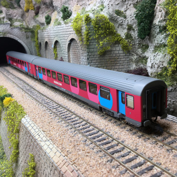 2 Voitures Corail, SNCF, Ep. VI - ROCO 6200024 - HO 1/87