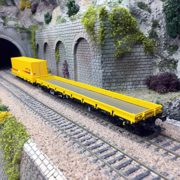 Wagon à ranchers, Strukton Rail, Ep. VI - ROCO 77029 - HO 1/87