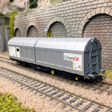 Wagon à parois coulissantes, AAE Cargo, Ep. VI - ROCO 77491 - HO 1/87