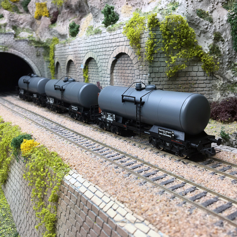 3 Wagon-citerne, DRG, Ep. II - ROCO 6600062 - HO 1/87