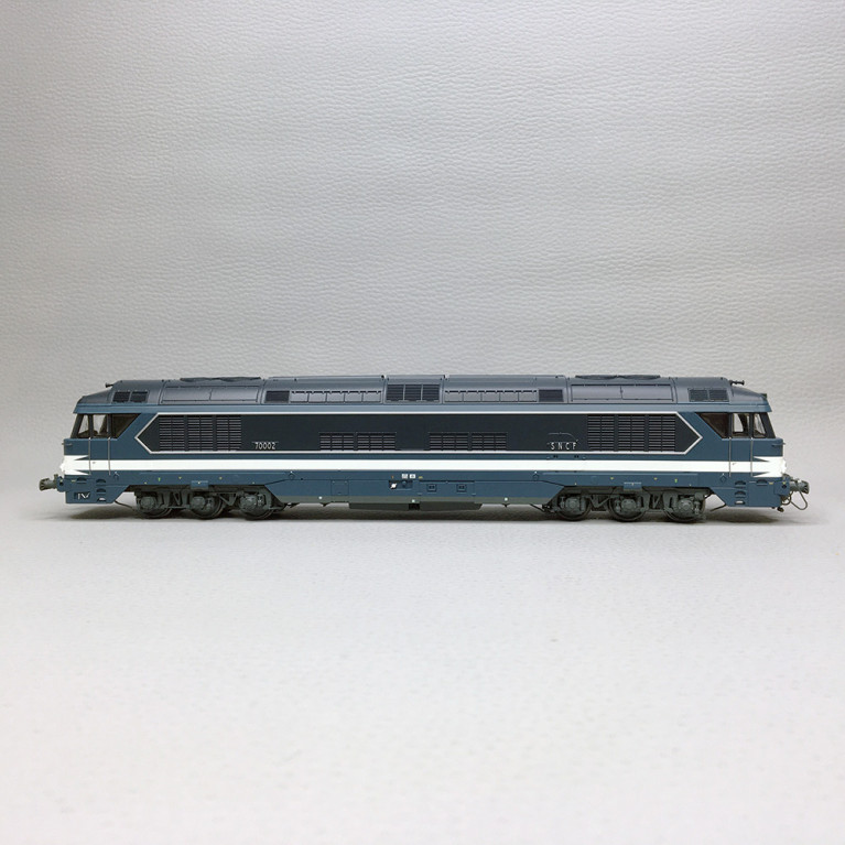 Locomotive diesel CC 70002 Chalindrey, SNCF, 3R AC + fumée, Ep. III - REE CC-70002SAC - HO 1/87