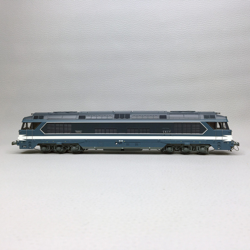 Locomotive diesel CC 70002 Chalindrey, SNCF, Digital son + fumée, Ep. III - REE CC-70002S - HO 1/87