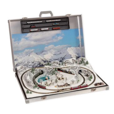 Mallette de modélisme ferroviaire « Oberstdorf» - N 1/160 - NOCH 88415