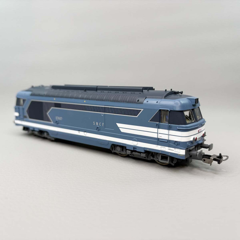 Locomotive diesel BB 67607, SNCF, Ep. IV - PIKO 95179 - HO 1/87