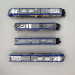 Automotrice AGC, Z27887 / 27888, 4 éléments, livrée Alsace, SNCF, Ep. VI - LSMODELS 10093 - HO 1/87