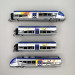 Automotrice AGC, Z27887 / 27888, 4 éléments, livrée Alsace, SNCF, Ep. VI - LSMODELS 10093 - HO 1/87
