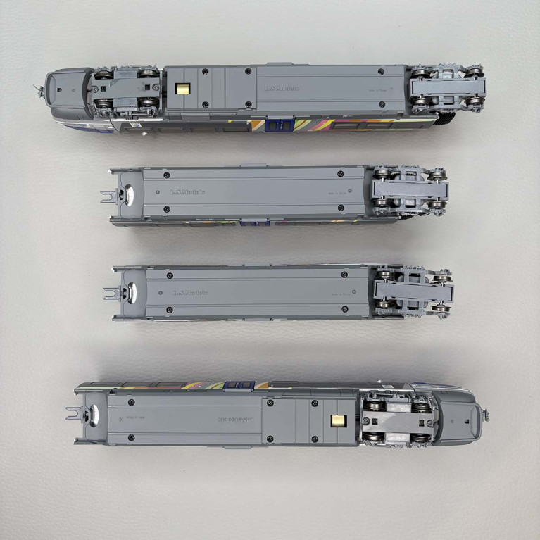 Automotrice AGC, Z27887 / 27888, 4 éléments, livrée Alsace, SNCF, Ep. VI - LSMODELS 10093 - HO 1/87