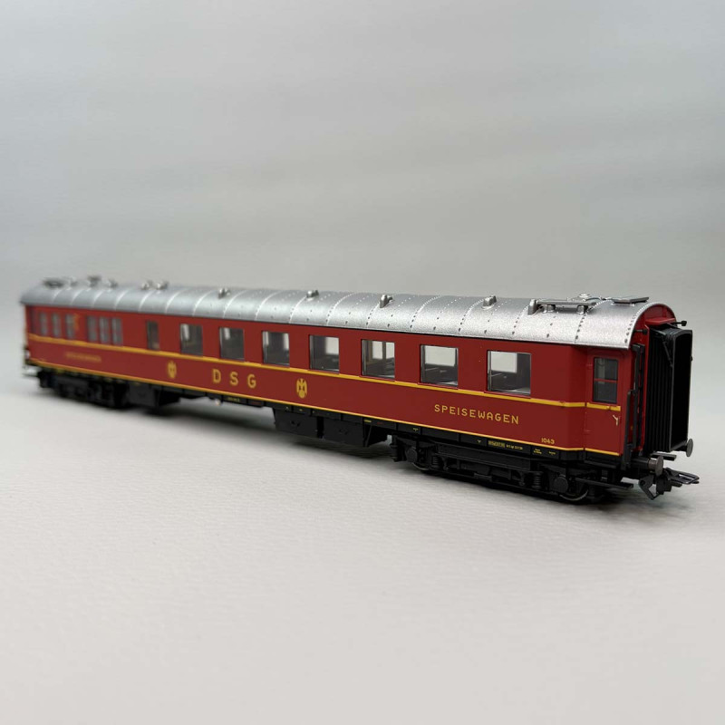 Voiture restaurant train express, type WR4ü, DSG, Ep. III - MARKLIN 42530 - HO 1/87