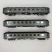 3 voitures OCEM RA "Le Mistral", SNCF, Ep. III - LSMODELS MW1002/1 - HO 1/87