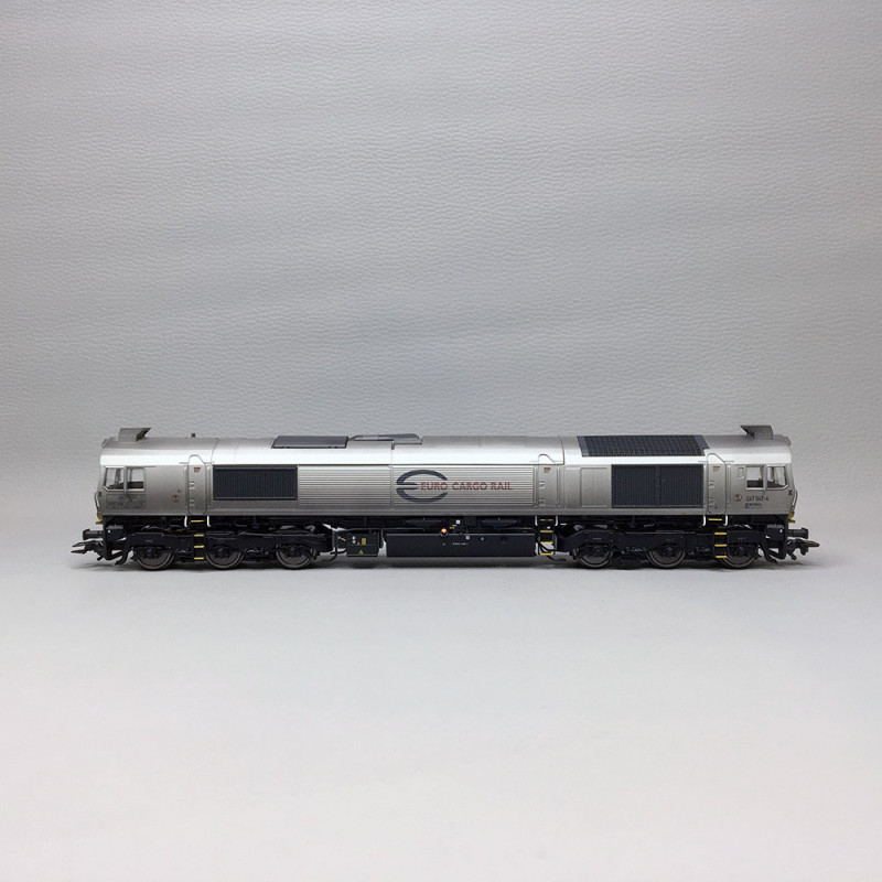 Locomotive Diesel Trix 22996 Classe 77 DB Euro Cargo Rail - Digitale Sonore - HO - Neuf