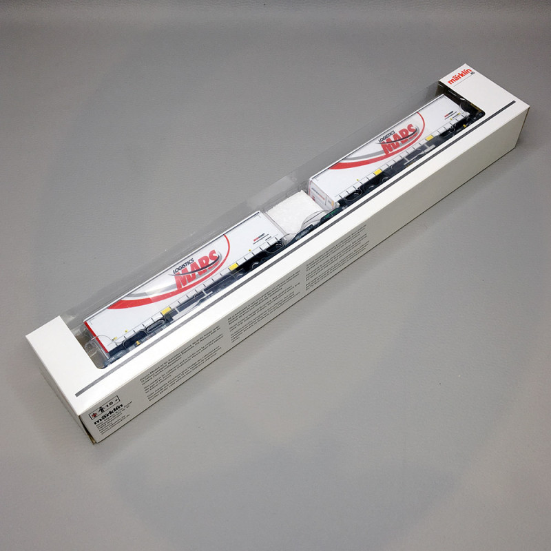 Wagon à double poche Sdggmrss, MFD Rail GmbH, Ep. VI - MARKLIN 47472 - HO 1/87