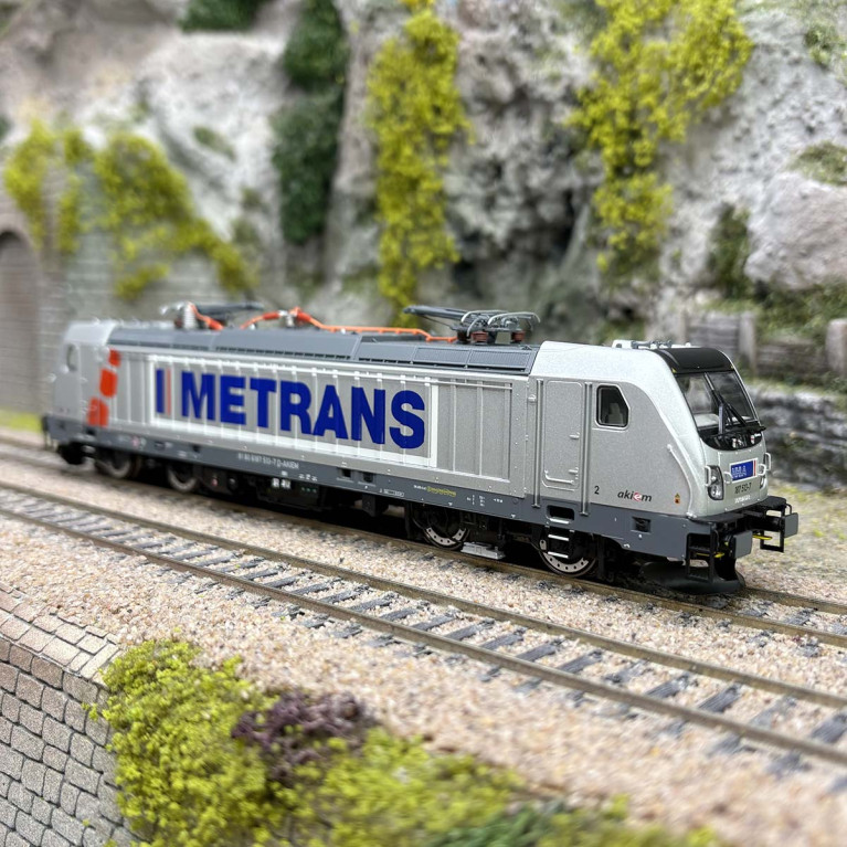 Locomotive électrique BR 187 513-7, "Metrans", Ep VI digital son - BRAWA 43852 - HO 1/87