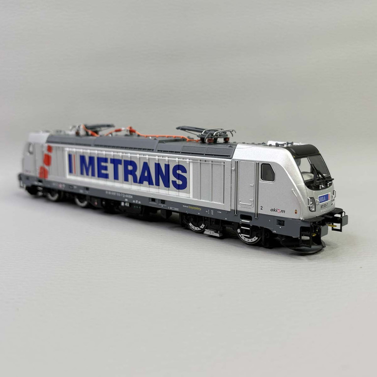 Locomotive électrique BR 187 513-7, "Metrans", Ep VI digital son - BRAWA 43852 - HO 1/87