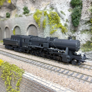 Locomotive vapeur BR 52 1400, DR, Digital Son, Ep. II - MARKLIN 39532 - HO 1/87