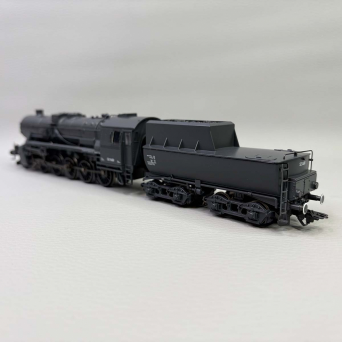Locomotive vapeur BR 52 1400, DR, Digital Son, Ep. II - MARKLIN 39532 - HO 1/87