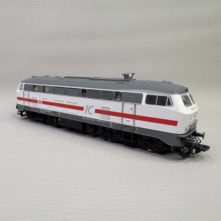 Locomotive électrique BR 218 341-6, train IC, DB, Digital Son, Ep. VI - TRIX 22662 - HO 1/87