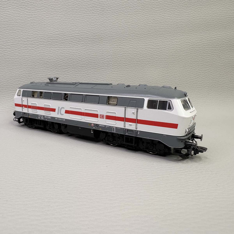 Locomotive électrique BR 218 341-6, train IC, DB, Digital Son, Ep. VI - TRIX 22662 - HO 1/87