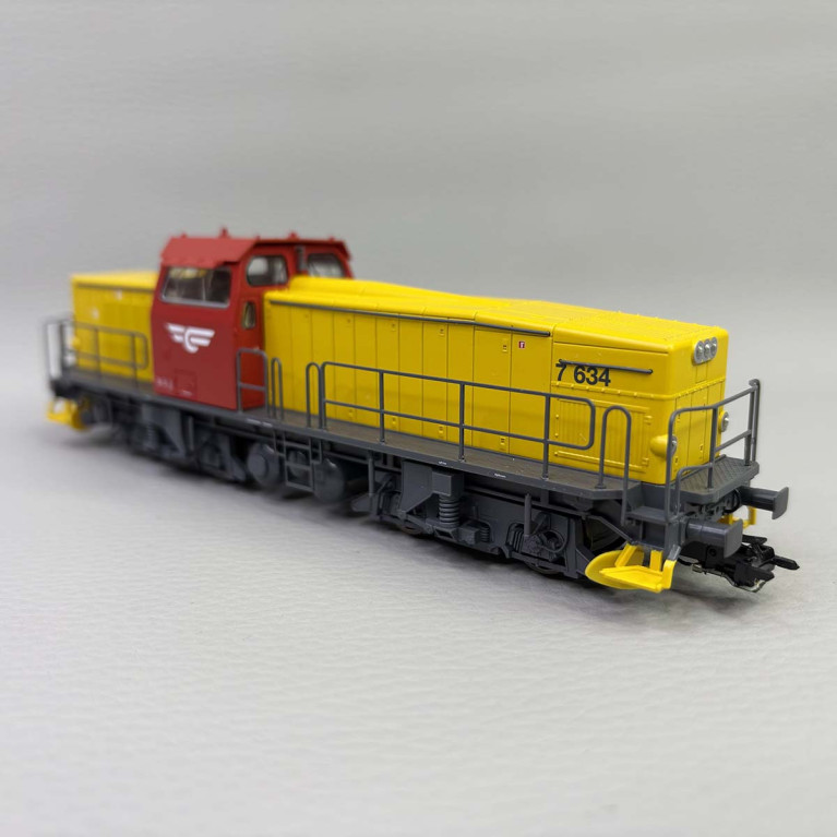 Locomotive diesel 7634 série Di7, SJ, Digital Son, Ep. V - MARKLIN 37946 - HO 1/87