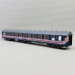 Voiture couchettes I5 Bc10, livrée rose, SNCB, Ep. VI - LSMODELS 42089 - HO 1/87
