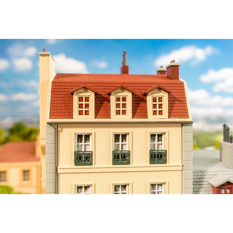 Maison de ville sur 6 étages - FALLER 130712 - HO 1/87