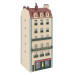 Maison de ville sur 6 étages - FALLER 130712 - HO 1/87