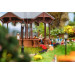 Kiosque à musique pour jardin public - FALLER 130653 - HO 1/87