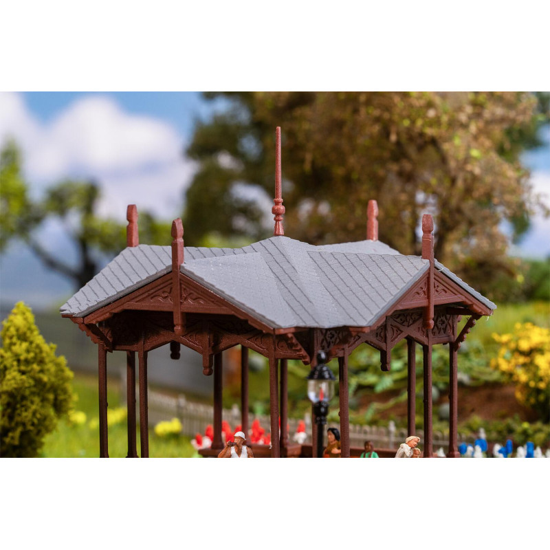 Kiosque à musique pour jardin public - FALLER 130653 - HO 1/87