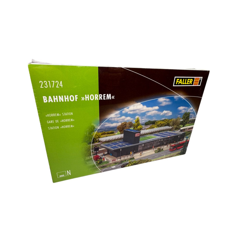 Grande gare moderne de Horrem - Faller 231724 - N 1/160