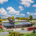 Grande gare moderne de Horrem - Faller 231724 - N 1/160
