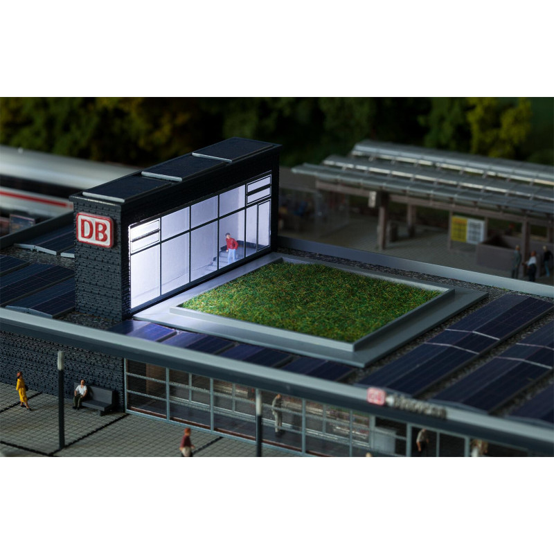Grande gare moderne de Horrem - Faller 231724 - N 1/160