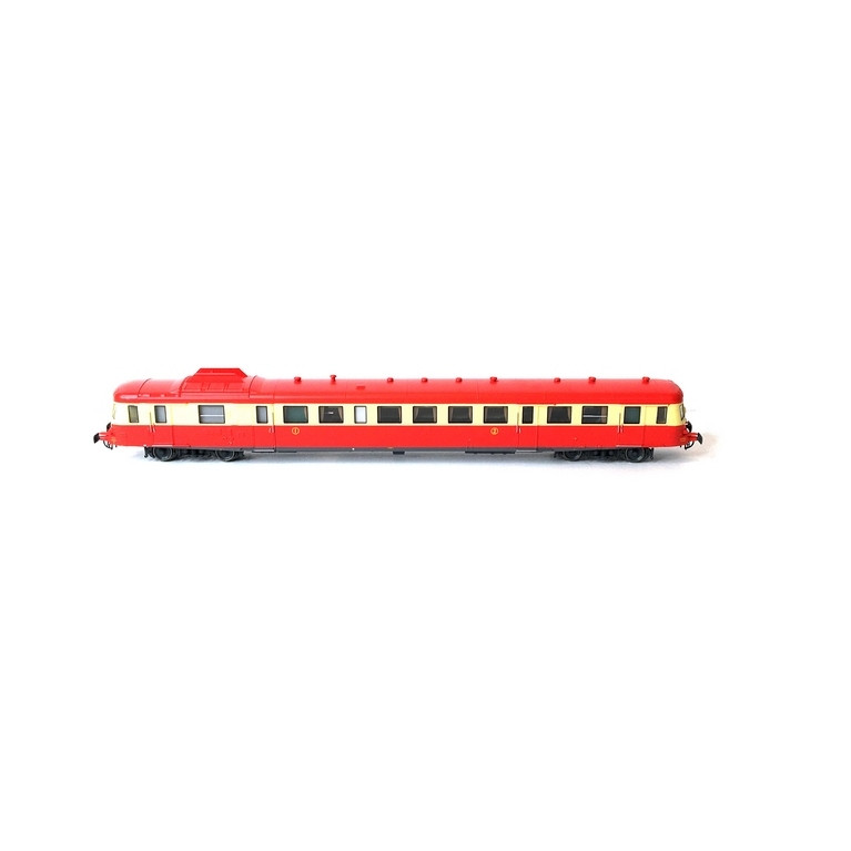 Autorail X 2800 rouge / crème SNCF Ep IV digital son - HO 1/87 - ROCO 73009