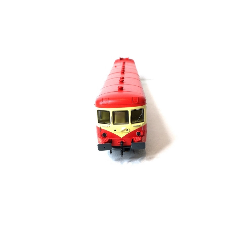 Autorail X 2800 rouge / crème SNCF Ep IV digital son - HO 1/87 - ROCO 73009