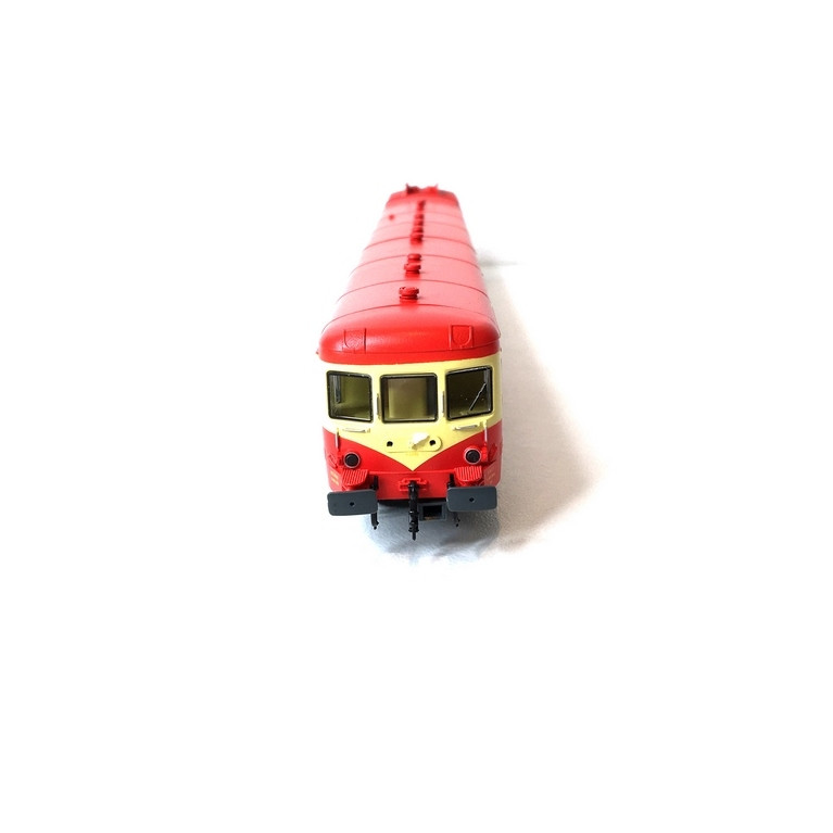 Autorail X 2800 rouge / crème SNCF Ep IV digital son - HO 1/87 - ROCO 73009