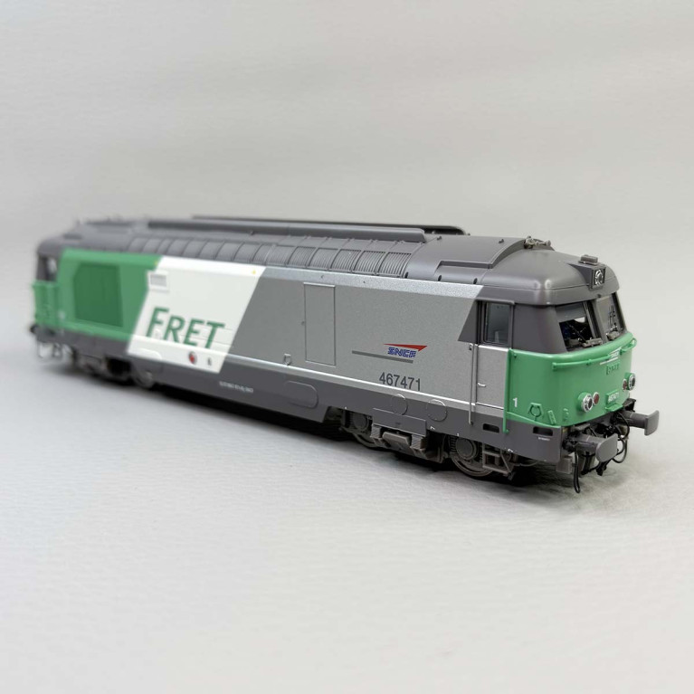 Locomotive diesel BB 467471, FRET, logo Casquette, SNCF - JOUEF HJ2342S