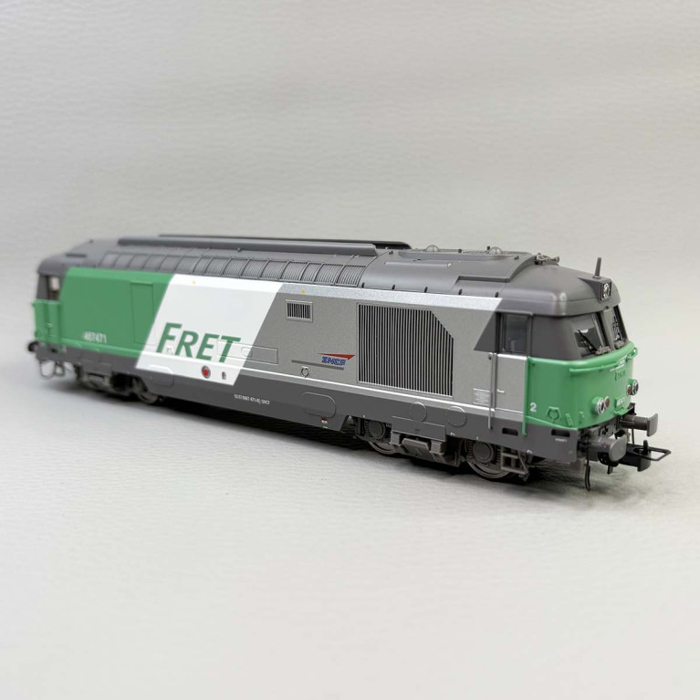 Locomotive diesel BB 467471, FRET, logo Casquette, SNCF - JOUEF HJ2342S