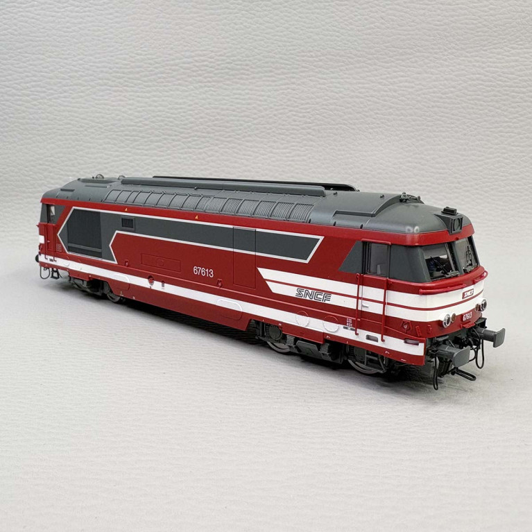 Locomotive diesel BB 67613, FRET, logo Casquette, SNCF - JOUEF HJ2342